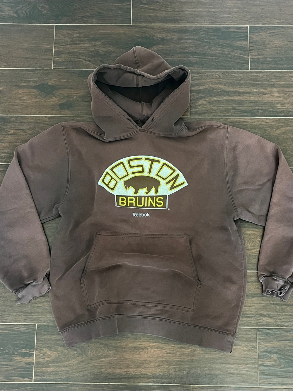 Vintage Faded Bruins Hoodie